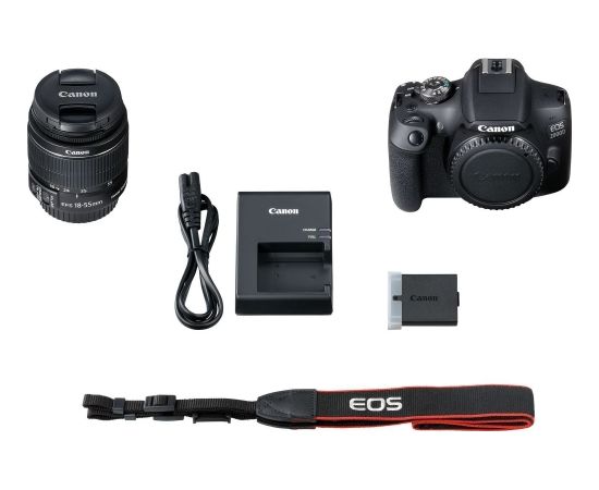 Canon EOS 2000D + 18-55mm III Kit, black