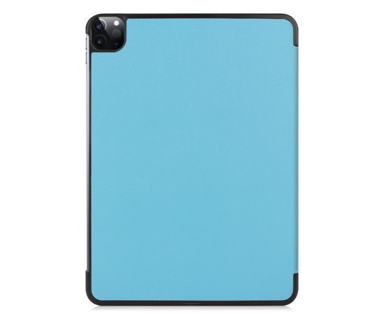 iLike Galaxy Tab S6 Lite 10.4 P610 Tri-Fold Eco-Leather Stand Case  Sky Blue