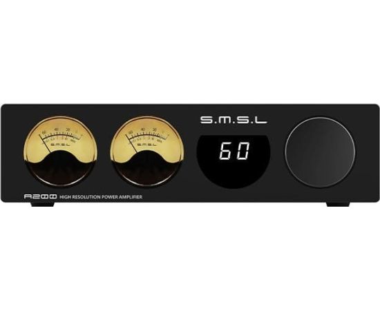 SMSL A200 2-channel amplifier with level display