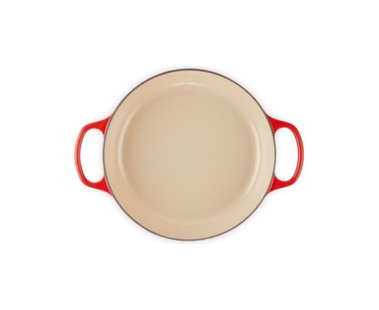 Le Creuset Чугунная неглубокая кастрюля 30 см / 3,5 л красная