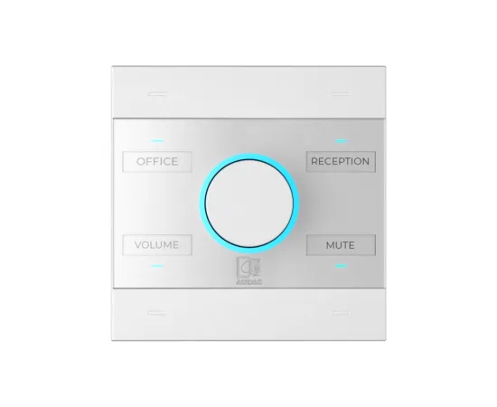 Audac NCP105/W Universal network/PoE wall panel controller