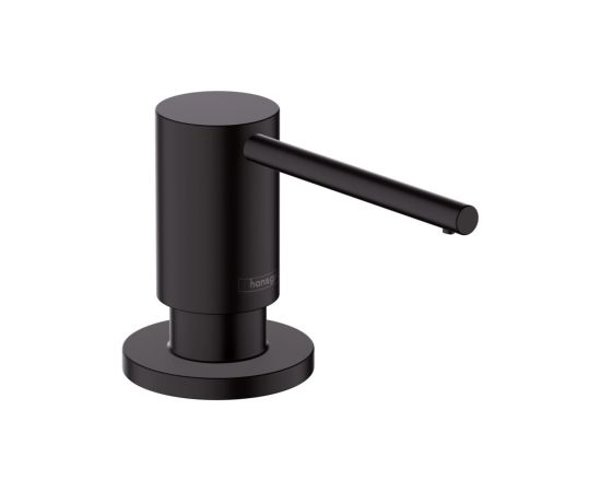 Hansgrohe šķidro ziepju dozators A41, iestrādājams virsmā, matēts melns