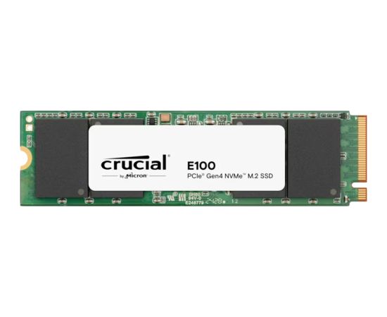 Crucial E100 1TB SSD PCIe 4.0 Gen4 M.2 2280 NVMe, Read/Write: 5000/3000 MB/s