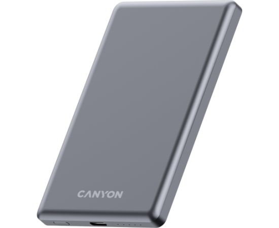 CANYON power bank OnPower 505 slim Magsafe 5000 mAh PD20W Dark Grey
