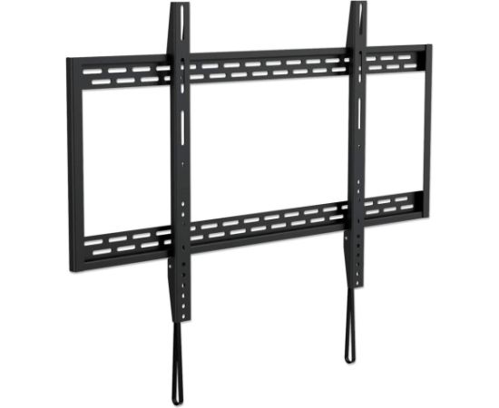 Manhattan TV & Monitor Mount, Wall, Fixed, 1 screen, Screen Sizes: 60-100", Black, VESA 200x200 to 900x600mm, Max 100kg, LFD, Lifetime Warranty