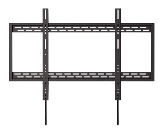 Manhattan TV & Monitor Mount, Wall, Fixed, 1 screen, Screen Sizes: 60-100", Black, VESA 200x200 to 900x600mm, Max 100kg, LFD, Lifetime Warranty