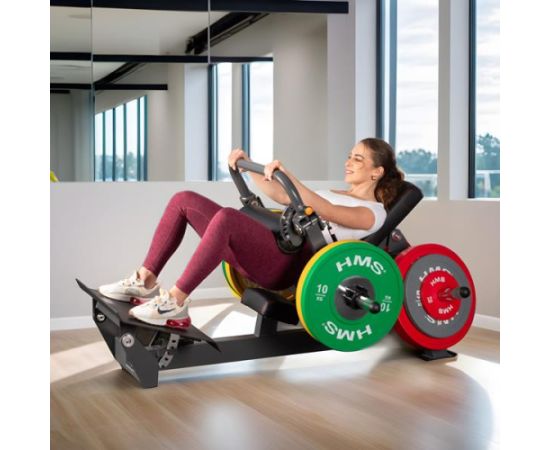 Trenažieris MHT01 HIP THRUST WITH FREE WEIGHT COMMERCIAL HMS