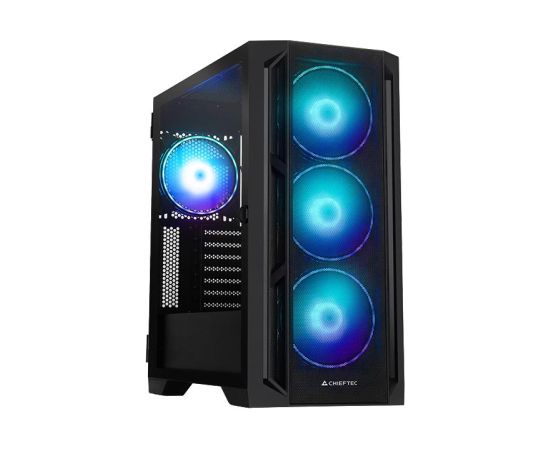 Case CHIEFTEC APEX LUMO Tower ATX EATX MicroATX MiniITX Colour Black GA-01B-L-OP