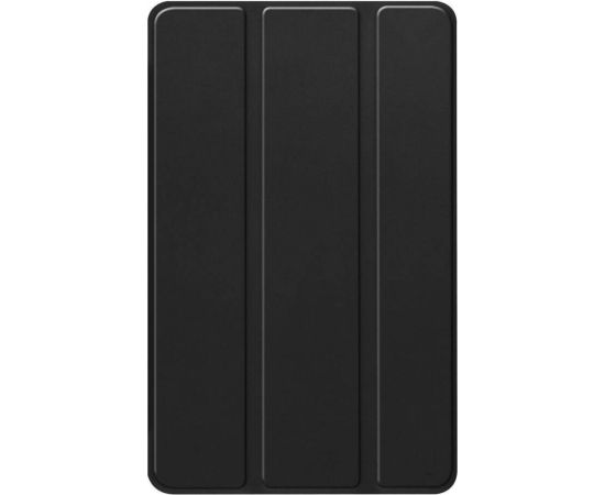 iLike Tri-Fold Plāns Eko-Ādas Statīva Maks Xiaomi Redmi Pad SE 8.7'' (2024) Melns