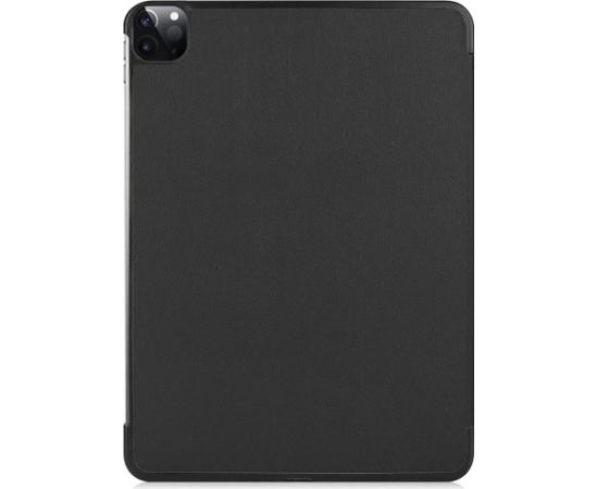 iLike Tri-Fold Эко-кожаный чехол-подставка для Apple iPad Air 13 (2024) 6-го поколения Черный