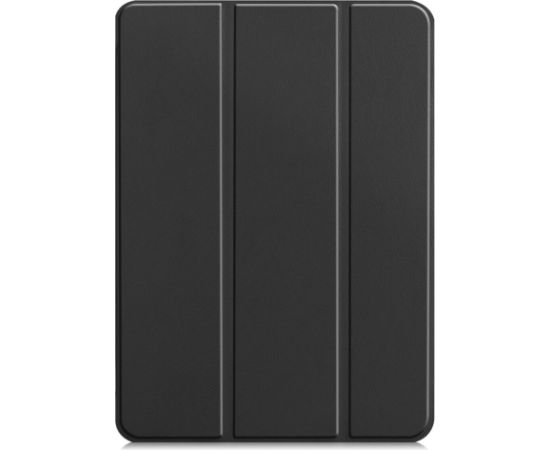 iLike Три-Fold Эко-кожа Подставка Бокс Apple iPad Pro 13'' (2024) 7-е Поколение Черный