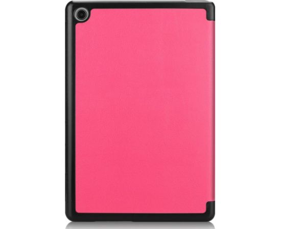 iLike Tri-Fold Eko-ādas Maks ar statīvu Apple iPad Pro 11'' (2024) 5. paaudze Koraļļu rozā