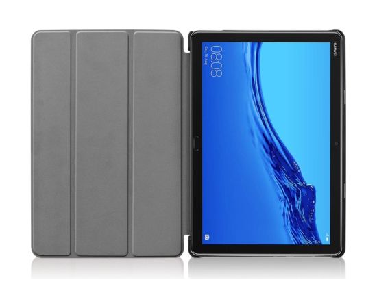 iLike Tri-Fold Eko-ādas Maks ar statīvu Apple iPad Pro 11'' (2024) 5. paaudze Koraļļu rozā