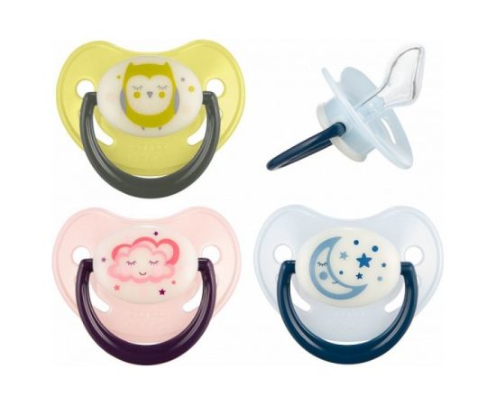 Māneklis NIGHT DREAMS anatomiskās formas 6-18m, Canpol 22/501 Пустышки / Соски