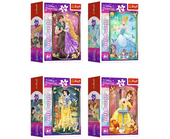TREFL DISNEY PRINCESS Минипазл Принцессы 54 шт.