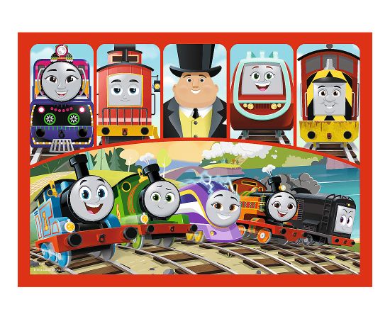 TREFL THOMAS & FRIENDS Pužļu komplekts 4 in 1 Tomass