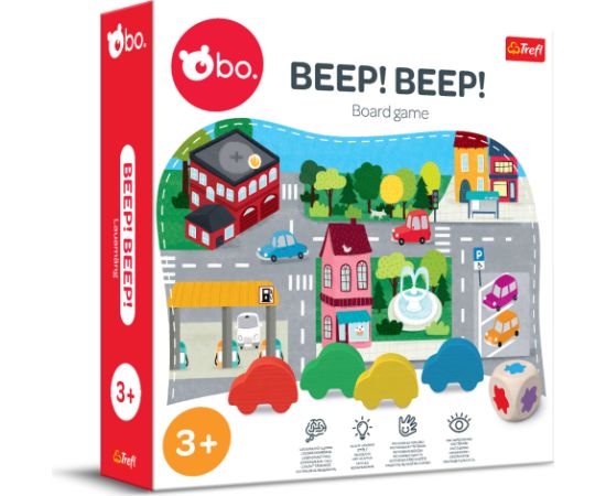bo. Galda spēle "Beep! Beep!"