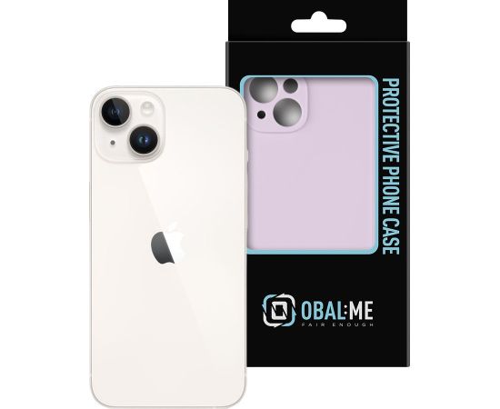 OBAL:ME Matēts TPU korpuss Apple iPhone 14 violets