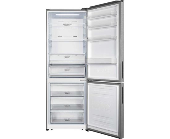 Gorenje NRK720EAXL4 fridge-freezer Freestanding 495 L E Grey