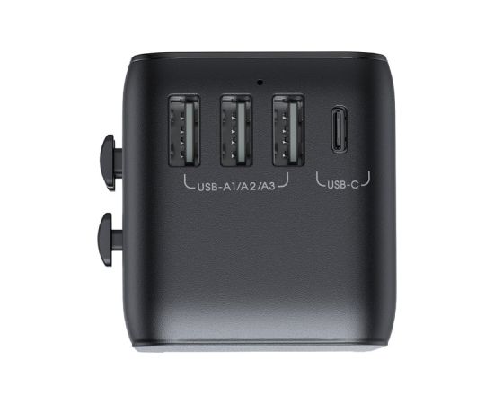 Universal Travel Charger Joyroom JR-TCW01 15W 3xUSB-A/USB-C black