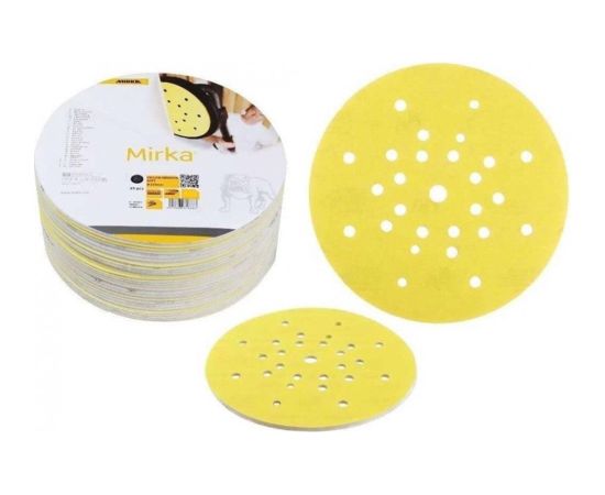 Smilšpapīrs ekscentra slīpmašīnai Mirka 1674802525; 225 mm; P240