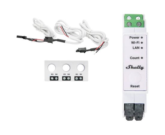 Shelly Pro 3EM-3CT63 WIFI 1/3-way power consumption meter
