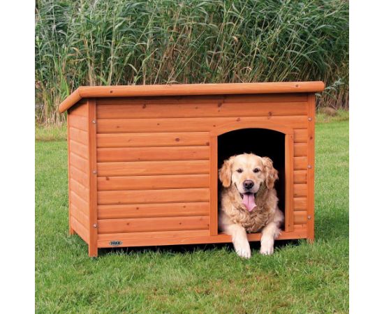 Trixie Buda Classic o plaskim dachu "Natura" 116 × 82 × 79 cm