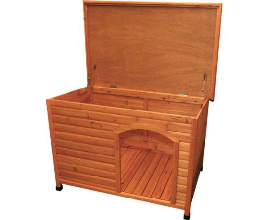 Trixie Buda Classic o plaskim dachu "Natura" 116 × 82 × 79 cm