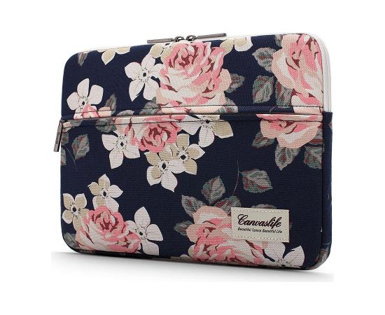 Canvaslife ХОЛЩОВЫЙ РУКАВ ДЛЯ НОУТБУКА 15-16 NAVY ROSE