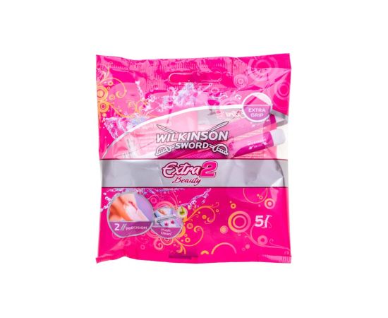 Wilkinson Sword Extra 2 / Beauty 5pc Epilatori, bikini trimmeri, sieviešu skuvekļi