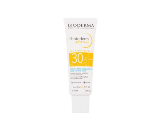 Bioderma Photoderm / AKN Matifying Fluid 40ml SPF30 U / Day Cream