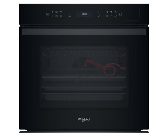 Whirlpool WOI6A8FPT1SBA cepeškrāsns, 6th Sense, pirolīze, tvaiks, melna