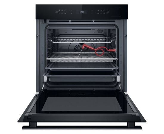 Whirlpool WOI6A8FPT1SBA cepeškrāsns, 6th Sense, pirolīze, tvaiks, melna