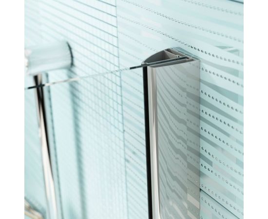 Ravak SMSD2-120 B-R chrom+glass Transparent veramās dušas durvis