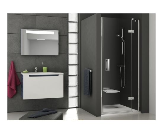 Ravak Shower door SMSD2-110 A-L chrom+glass Transparent