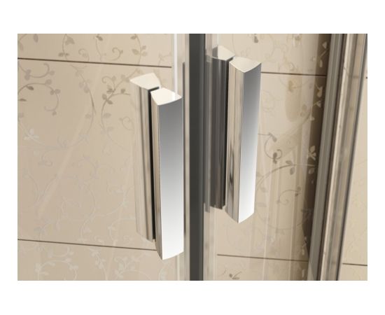 Ravak BLDP2-120 satin+glass Transparent bīdamas dušas durvis