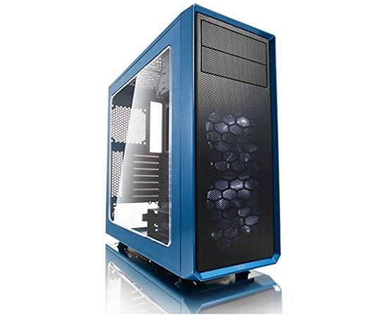 Fractal Design Focus G - blue/black - window