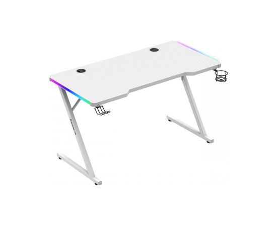 Biurko gamingowe Huzaro Hero 2.5 White RGB