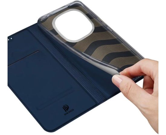 Чехол Dux Ducis Skin Pro Xiaomi Redmi Note 14 Pro+ 5G темно синий