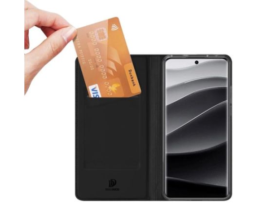Чехол Dux Ducis Skin Pro Xiaomi Redmi Note 14 Pro 5G/Poco X7 черный