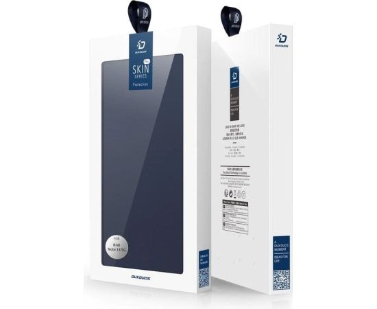 Case Dux Ducis Skin Pro Xiaomi Redmi Note 14 5G dark blue