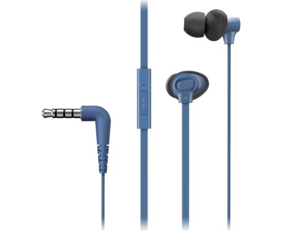 Panasonic austiņas + mikrofons RP-TCM130E-A, zilas