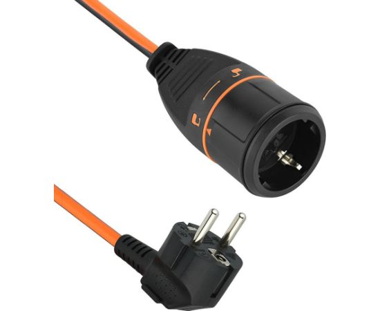 Electraline 01651 Electralock Pagarinātājs 5m Strāvas pagarinātāji