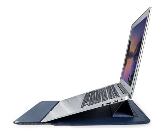 Devia Ultra-Thin MacBook Leather Чехол для ноутбука с функцией подставки 13.3"- 16"