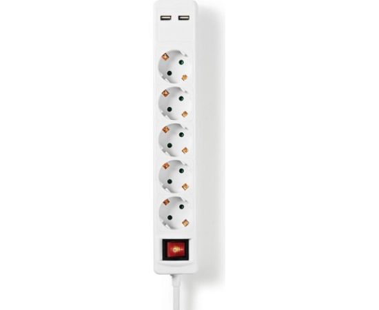 Nedis EXSO515UFSWT Pagarinātājs 3680W 1.5m