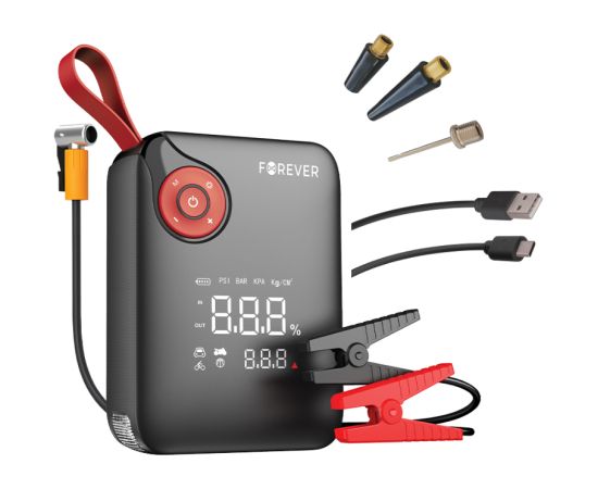 Forever  JS-400 Jump starter 4in1 Auto Starteris 7200mAh