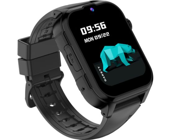 Garett Смарт-часы Kids Hero Pro 4G Face Unlock / GPS / GEO location / WhatsApp / Rotary button / "Kids Size" strap Черные