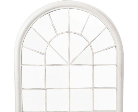 Spogulis SECRET GARDEN 75x4xH131cm, antīks balts metāla rāmis
