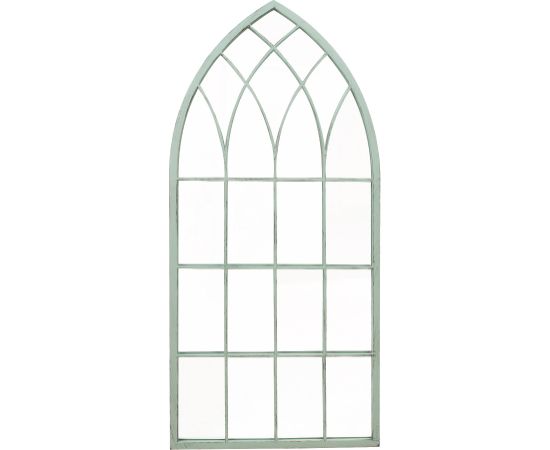 Spogulis SECRET GARDEN 50x2,5xH115cm, antīks zaļš metāla rāmis
