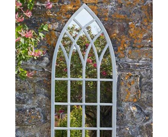 Spogulis SECRET GARDEN 50x2,5xH115cm, antīks zaļš metāla rāmis